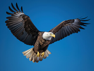 Capturing the Graceful Flight of a Majestic Bald Eagle