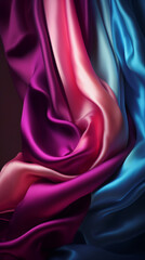Colorful silk texture elegant background