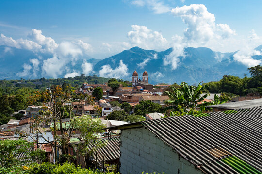 Tarso, Antioquia - Colombia - April 05, 2023. It is a municipality of Colombia, located in the Southwestern subregion of the department