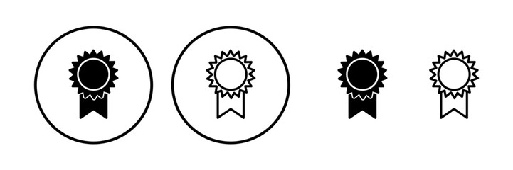 Achieve icon vector. medal icon vector. award. Certificate
