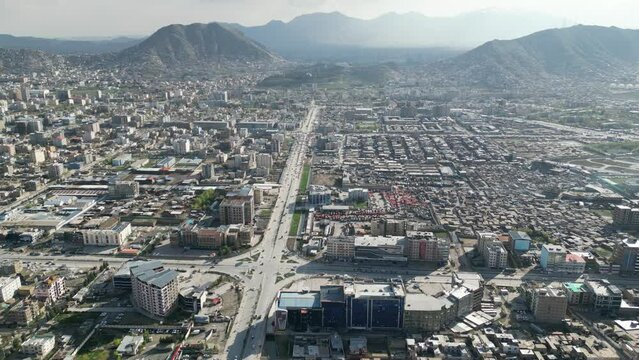 Kabul city from Above