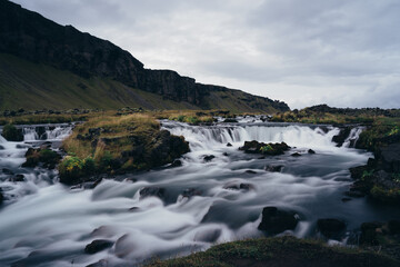 Fototapeta na wymiar Waterfalls in Iceland