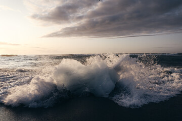 Sunrise over the beach