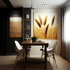 "Culinary Comfort: Charming and Quaint Illustration for Your Comfort Food Restaurant"
generative ai