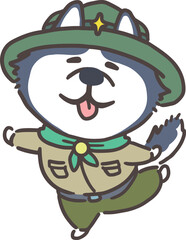 レンジャーのハスキー