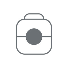 Vector Line art Minimalist Pills Related Vector Line Icons. Contains Icons such as Gel, Inhaler, Recipe, Syrup and more.