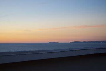 Fototapeta premium Atardecer en Baja California.