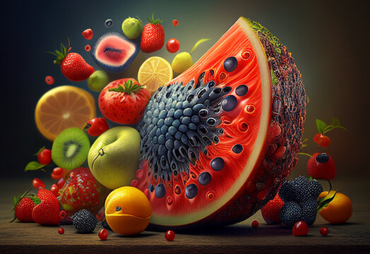 frish fruits, Generative AI, Generativ, KI, 