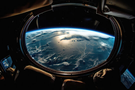 earth from the iss - Point of view