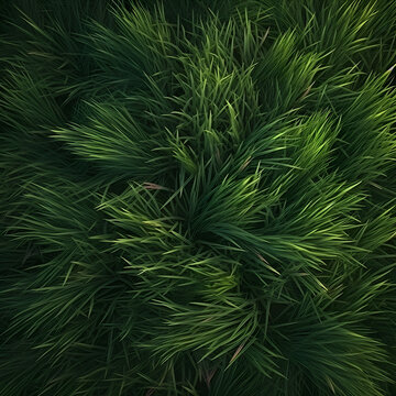 Grass From Overhead Texture
