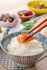 健康的な和食の朝食