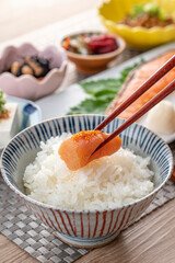 健康的な和食の朝食