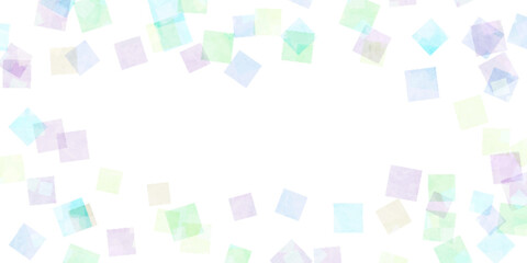 カラフル　四角　和柄　背景