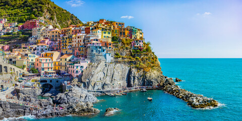The Coastal Village of Cinque Terre at Italy Paranoiac 