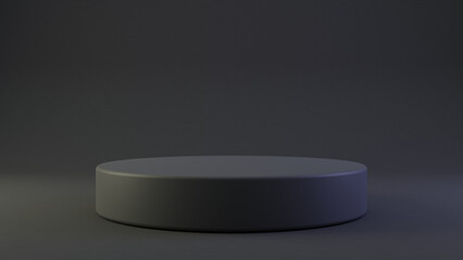 SIMPLE BLACK ABSTRACT PODIUM SHOWCASE FOR PRODUCT PRESENTATION
