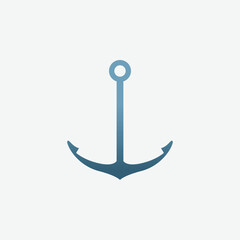 Anchor icon, vector image - vector
