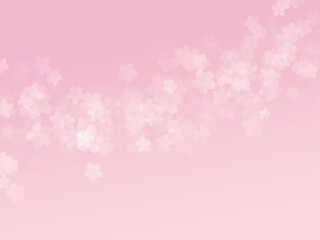 Fototapeta na wymiar 淡い桜の壁紙