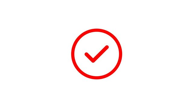Check Out text button animation. Luma matte with transparent background 4K resolution.