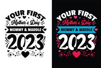 Happy Mothers Day T shirt, Mothers day t shirt bundle, mothers day t shirt vector, mothers day element vector, lettering mom t shirt