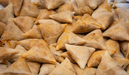 Freshly Baked Indian Samosas