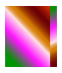 Fototapeta premium Gradient 3d geometric shape vector
