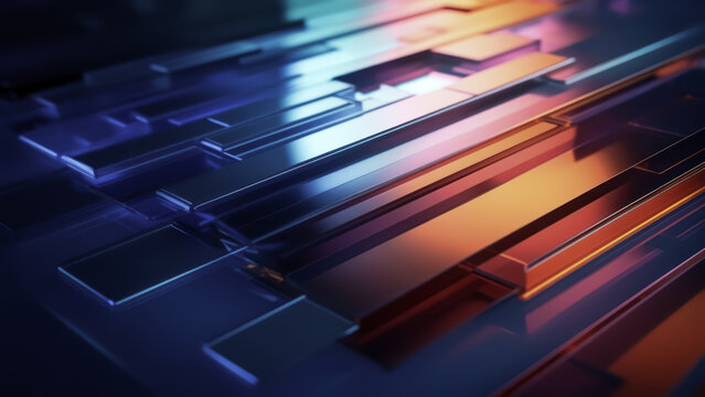 3D Modern Technology Background