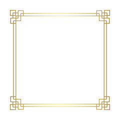 Luxury gold frame