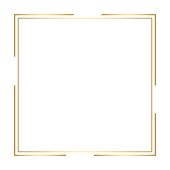 Obraz premium Luxury gold frame