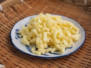 유기농 모짜렐라 치즈, 유제품, 음식