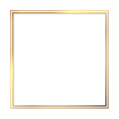 Luxury gold frame