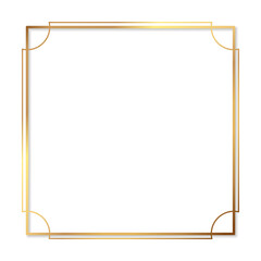 Luxury gold frame