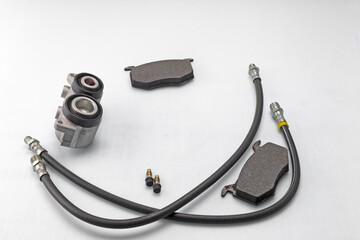 automotive parts and components of the brake and fuel system and throttle control engine speed for...