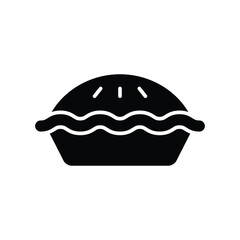 pie icon vector design template in white background