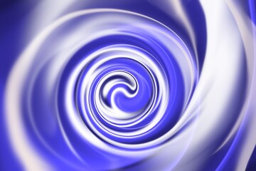 青 水 渦巻き マーブル模様