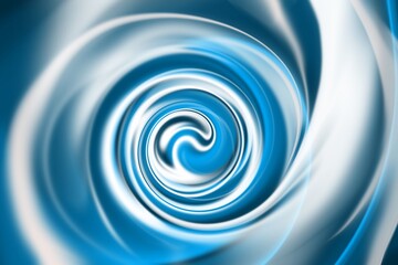 青 水 渦巻き マーブル模様