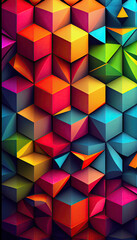 Obraz premium Abstract Geometric backgrounds full Color