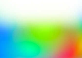 Multicolored motion gradient effect
