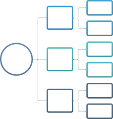 Flow chart infographic template with nodes and arrows, process diagram, organization structure template