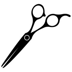 barber scissors silhouette