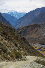 View of Altay mountains