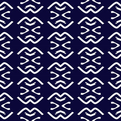  Tribal pattern vector. Folk motif for wallpaper, textile, wrapping, web page background.