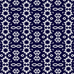 Geometric floral of seamless pattern. Dark and Bright vector backgrounds. 