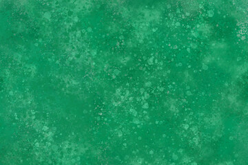 Watercolor green paintbrush ink background