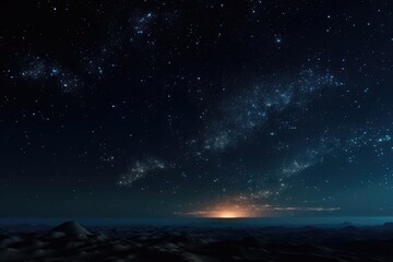 Obraz na płótnie Canvas Midnight Magic: A Spellbinding Display of the Night Sky 11