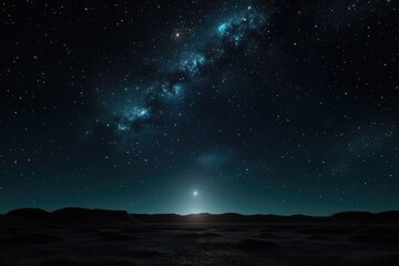 Obraz na płótnie Canvas Midnight Magic: A Spellbinding Display of the Night Sky 10