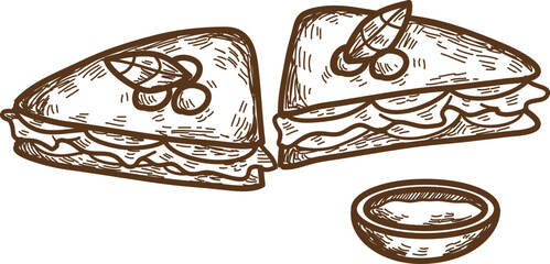Mexican Food Doodle 