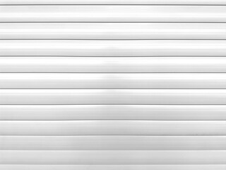 Obraz premium Roller shutter gate. Metal roller garage door as background. Automatic electric roll-up garage gate. Garage with white rolling gates...