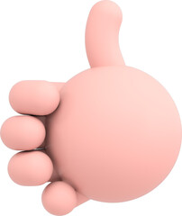 다양한 3d 사람 손모양