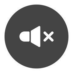 Obraz premium glyph media player icon