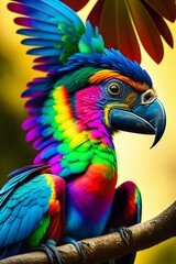 blue and yellow macaw
seven colour macaw 